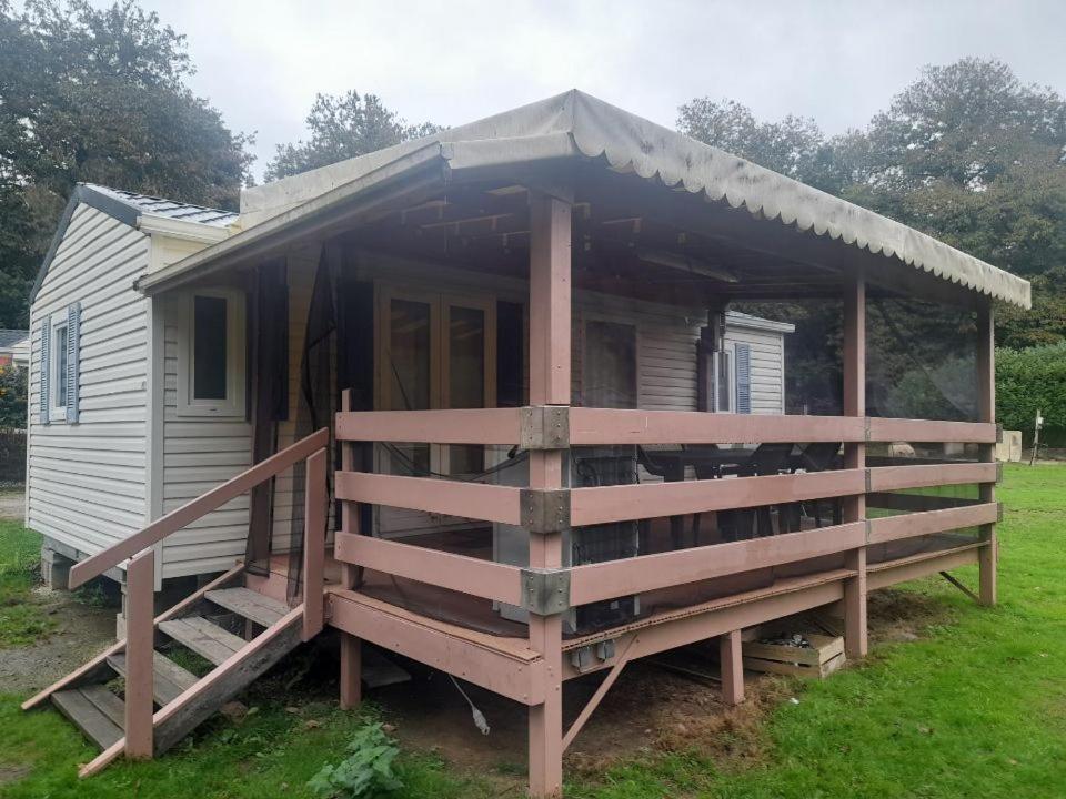 Mobilhome Lac De Guerledan Caurel  외부 사진